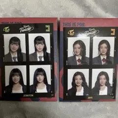TWICE JEONGYEON JIHYO 証明写真シール セット ステッカー
