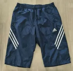 00s adidas バギーショーツ ナイロントラックパンツy2k七分丈菅田将暉