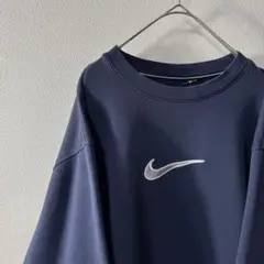 p*4様 雰囲気抜群 90s 00s NIKE センターロゴ 刺繍 フェード ネ