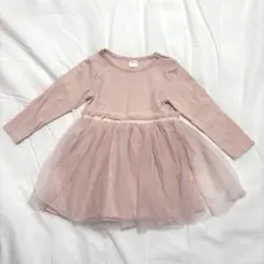 h&m チュールワンピース　ベビー　80cm