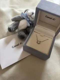 Canal 4℃ ネックレス シルバー　ハグパンダ