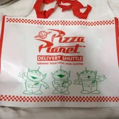 トイ・ストーリーPizza Planet エイリアン ショッピングバッグ