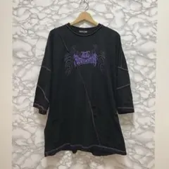 REFLEM (レフレム) パープルステッチ ダメージ加工Tシャツのサムネイル