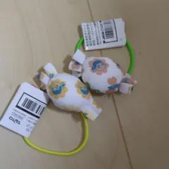 ぺこちゃん　ヘアゴム　ミルキー　2点