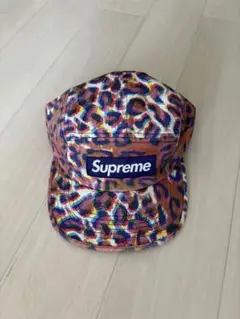Supreme ヒョウ柄キャップ