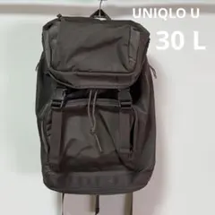 상태좋음 ユニクロU バックパック ダークブラウン リュック 大容量 30L