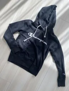 Champion　レディース　 フード付きパーカー　黒