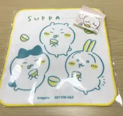 ちいかわらんど広島　リニューアル　ノベルティ　ガーゼタオル　ステッカーセット