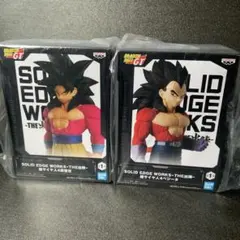 DBGT SOLID EDGE WORKS【超サイヤ人4孫悟空ベジータ】セット