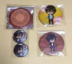 大倶利伽羅　刀剣乱舞ONLINE　ミニキャラ　缶バッジ　5点セット