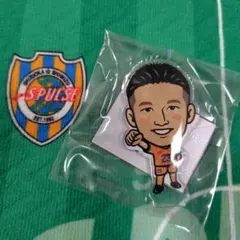 清水エスパルス☆23　北川選手☆ガチャ☆イラストアクリルスタンド