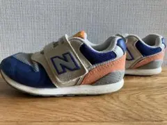 New Balance 996 スニーカー ネイビー/オレンジ　16㎝