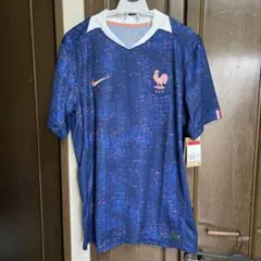 新品タグ付き　Nike フランス代表 サッカーユニフォーム　ネイビー　 Lサイズ