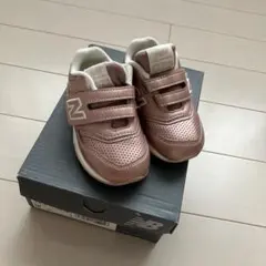 New Balance ピンク スニーカー ベルトタイプ13センチ