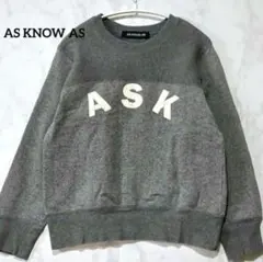 【アズノウアズ】トップス/トレーナー/スウェット/クルーネック /グレーカラーのサムネイル