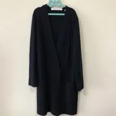 UNIQLO AND LEMAIRE ネイビー ロングカーディガン ルメール