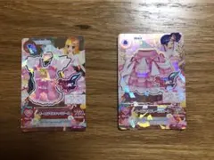 アイカツ　オーロラキス　プロモ　エンジェリーシュガーコレクション　2枚セット