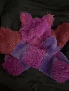 チェシャ猫マフラーキャップ 〈お値下げしました〉