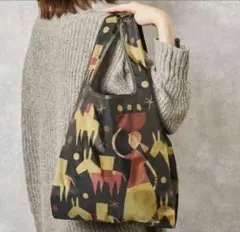 KALDI エコバッグ Helpers ブラック　ノベルティ