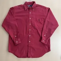 た*ん様 Polo by Ralph Lauren レッド　赤色長袖シャツ