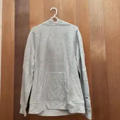 Champion フード付きパーカー Lサイズ グレー
