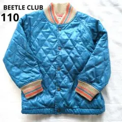 BEETLE CLUB キルティング 中綿ジャケット 110 スナップボタン