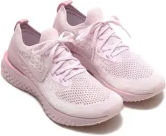 【使用感あり】Nike エピックリアクト フライニット ピンク スニーカー
