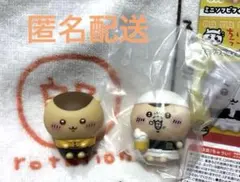 ちいかわラーメン豚　ミニソフビフィギュア　ココス　ソフビ人形　くりまんじゅう