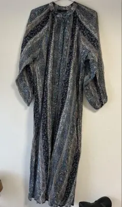 アーバンリサーチROSSO ストライプペイズリー柄ワンピース