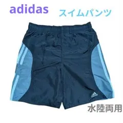 ​【美品】アディダス 水着 スイムパンツ S インナー付 ハーフパンツ 海パン