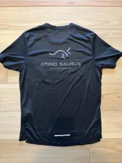 NIKE Dir FIT シャツ　AMINOSAURUSロゴ入り（オーロラ加工）