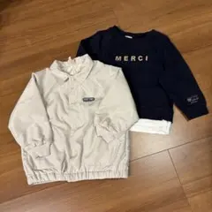 プティマイン アウター トレーナー セット 100