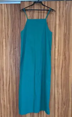 【美品】サマンサモスモス SM2 グリーン ワンピース Fサイズ