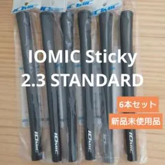 IOMIC Sticky 2.3GRIP ブラック 6本セット新品未使用品のサムネイル