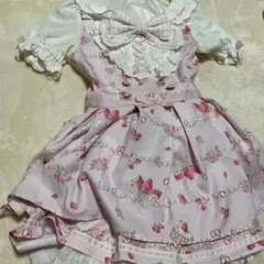 Chalmiere マイメロディ 4点セット カチューシャ ロゼッタ エプロン