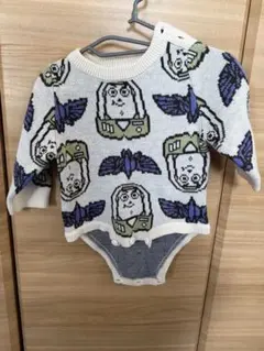トイストーリー 長袖ロンパース