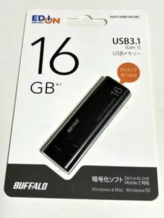 BUFFALO USBメモリ 16GB USB3.1
