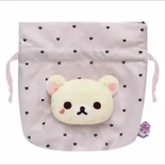 リラックマ コリラックマのこあくま気分テーマ コリラックマのかまって巾着