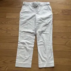J.PRESS 白パンツ クリームカラー 9号 くるぶし丈のサムネイル
