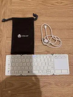 【美品】iClever 折りたたみキーボード 本体　IC BK08 HB088のサムネイル