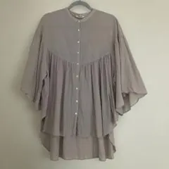 tumugu ツムグ　ふんわりシャツ　ブラウス