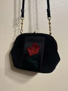美品】Sybilla シビラ 幾何学刺繍 ラウンドショルダーバッグ - メルカリ