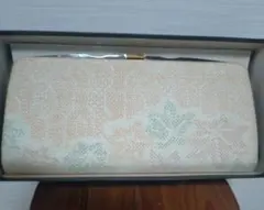 本場結城紬　和装　クラッチバッグ　亀甲