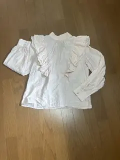 burnedestroseスタンドカラー長袖フリルのサムネイル