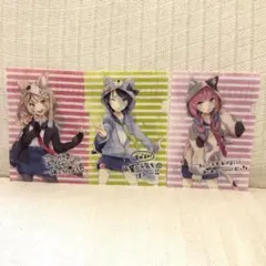 ホロライブ　ファミリーマート　第2弾　クリアファイル3枚セット　新品