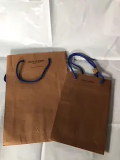 ルイヴィトン　ショップバック２枚組