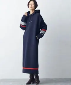 Champion スウェットワンピース レディースFREE ネイビー