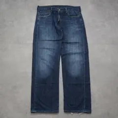 リーバイス569 Levis W33 ブルーデニム 青 ヒゲ 古着 15695