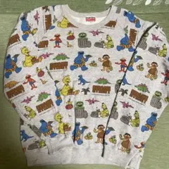 90's セサミストリート キャラクター トレーナー Mのサムネイル