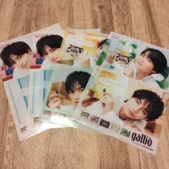 ふまけん　クリアファイル　sexy zone ガルボ